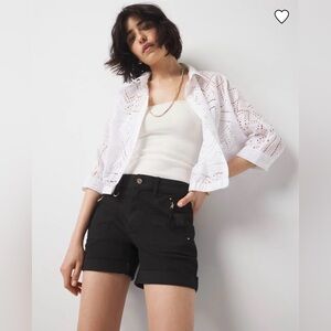 New WBHM Classic Black Women's Shorts size S